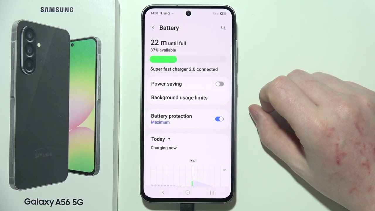 SAMSUNG Galaxy A56 5G: FIX Battery Charging Only to 80%