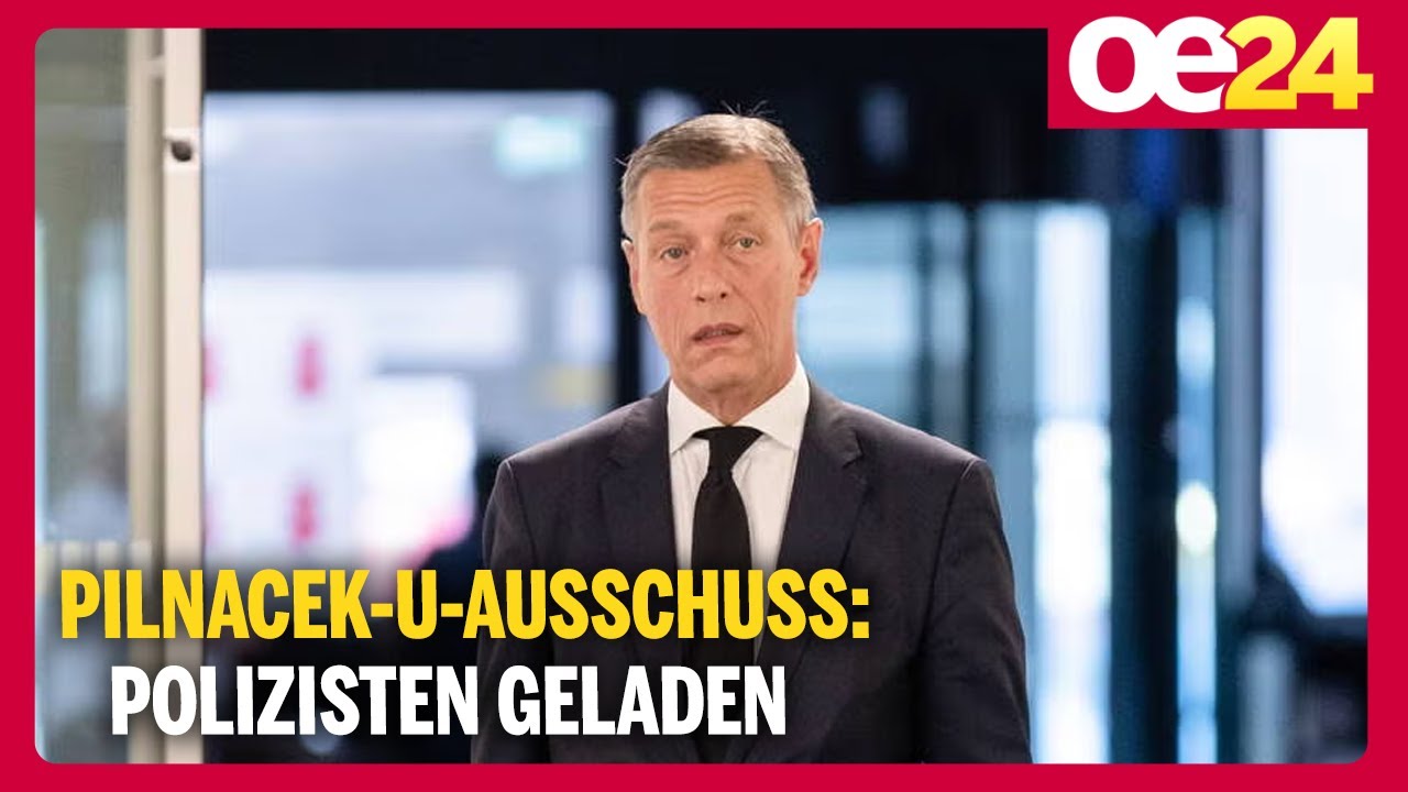 Pilnacek-U-Ausschuss: Polizisten, Schnucki und Ärztin sagen aus
