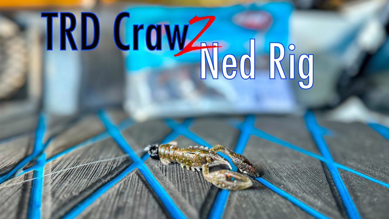 Catching Saltwater Fish Using a Crawfish Ned Rig - Zman TRD CrawZ
