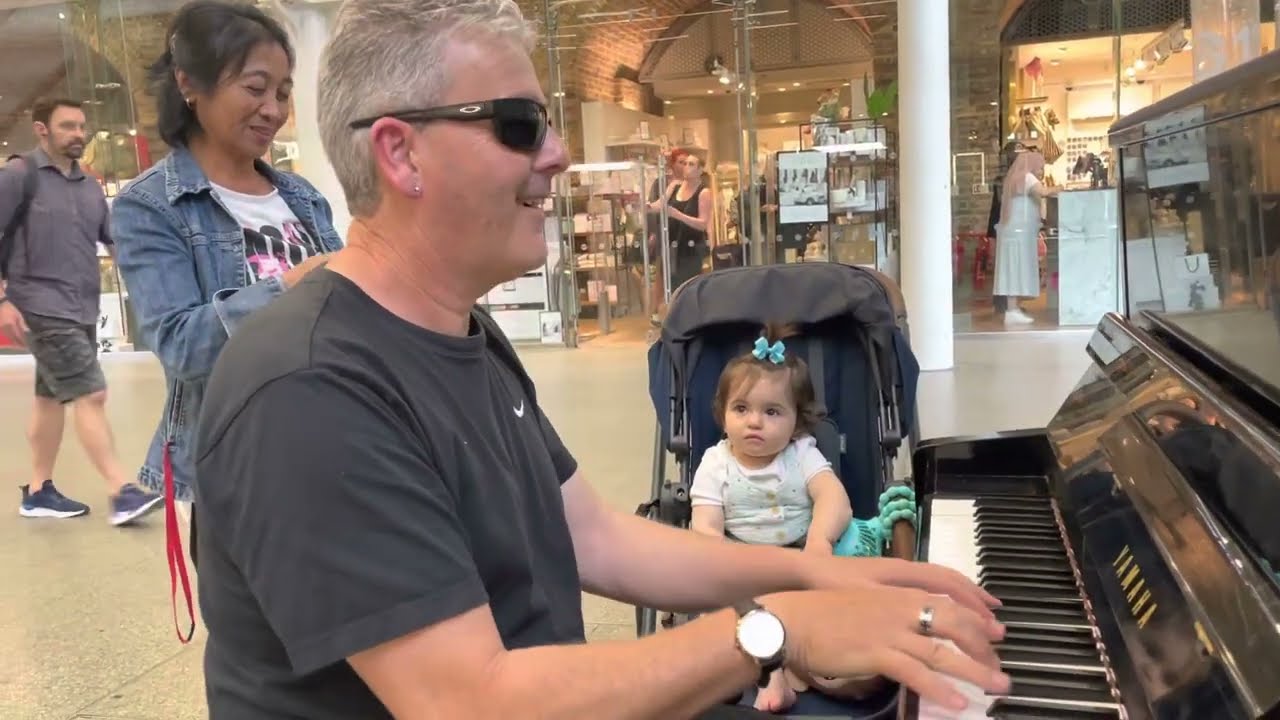 Baby Hears Boogie Woogie Piano For The First Time