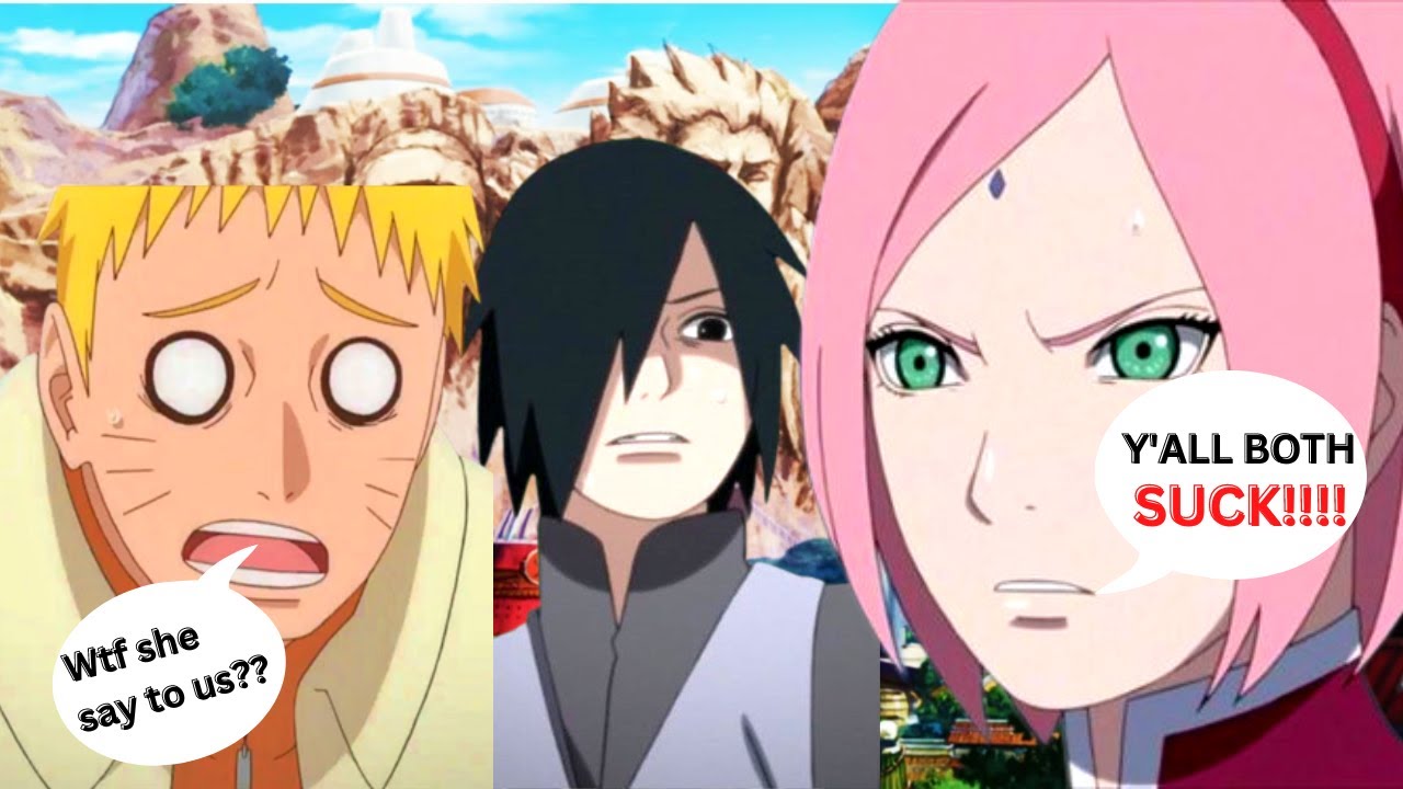 Naruto and Sasuke ROASTED AS PARENTS