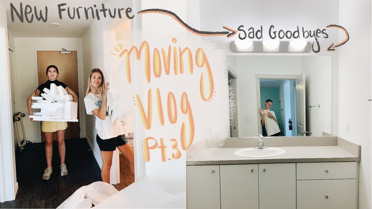 Moving vlog pt.3 | new bedroom furniture, set up, & the last of the Eugene apt.