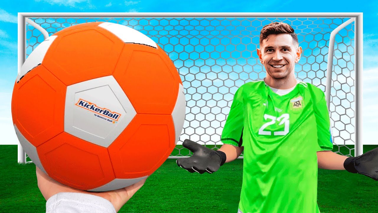 Engañé a un Portero PRO con el Balón con Más Efecto del Mundo!