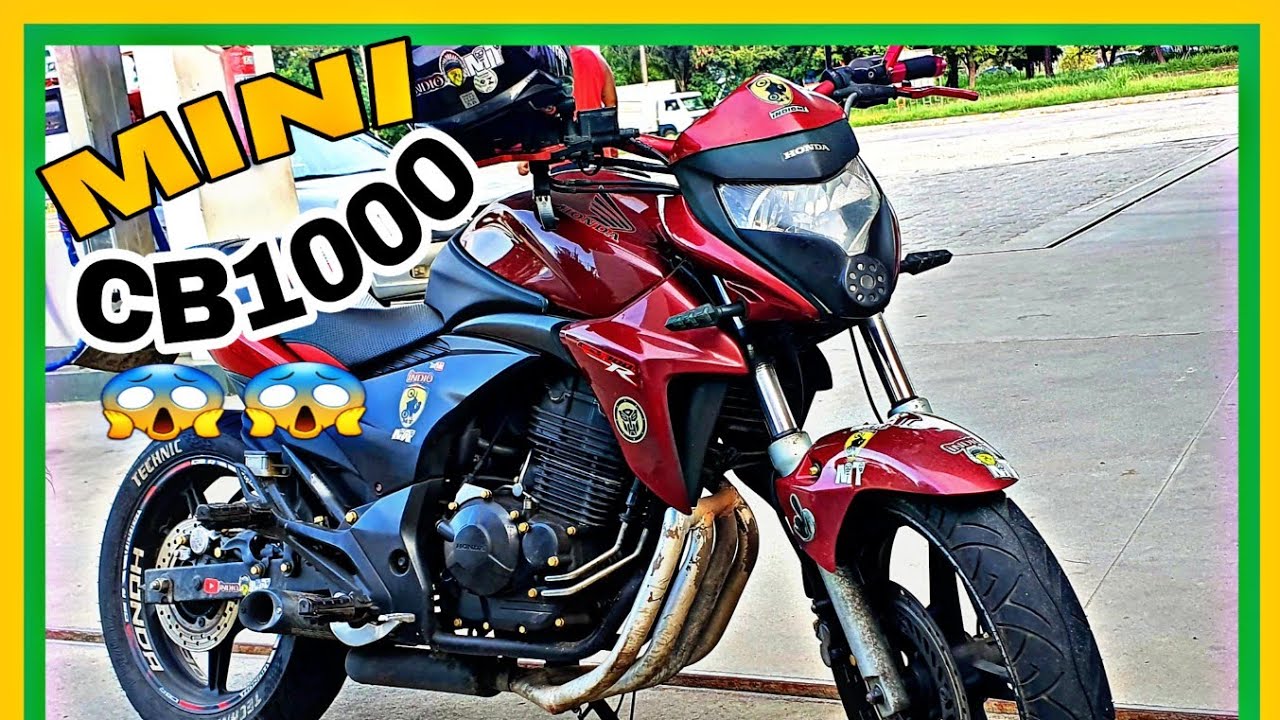 COMO  TRANSFORMAR  SUA  CB300R  EM  UMA  MINI  CB 1000
