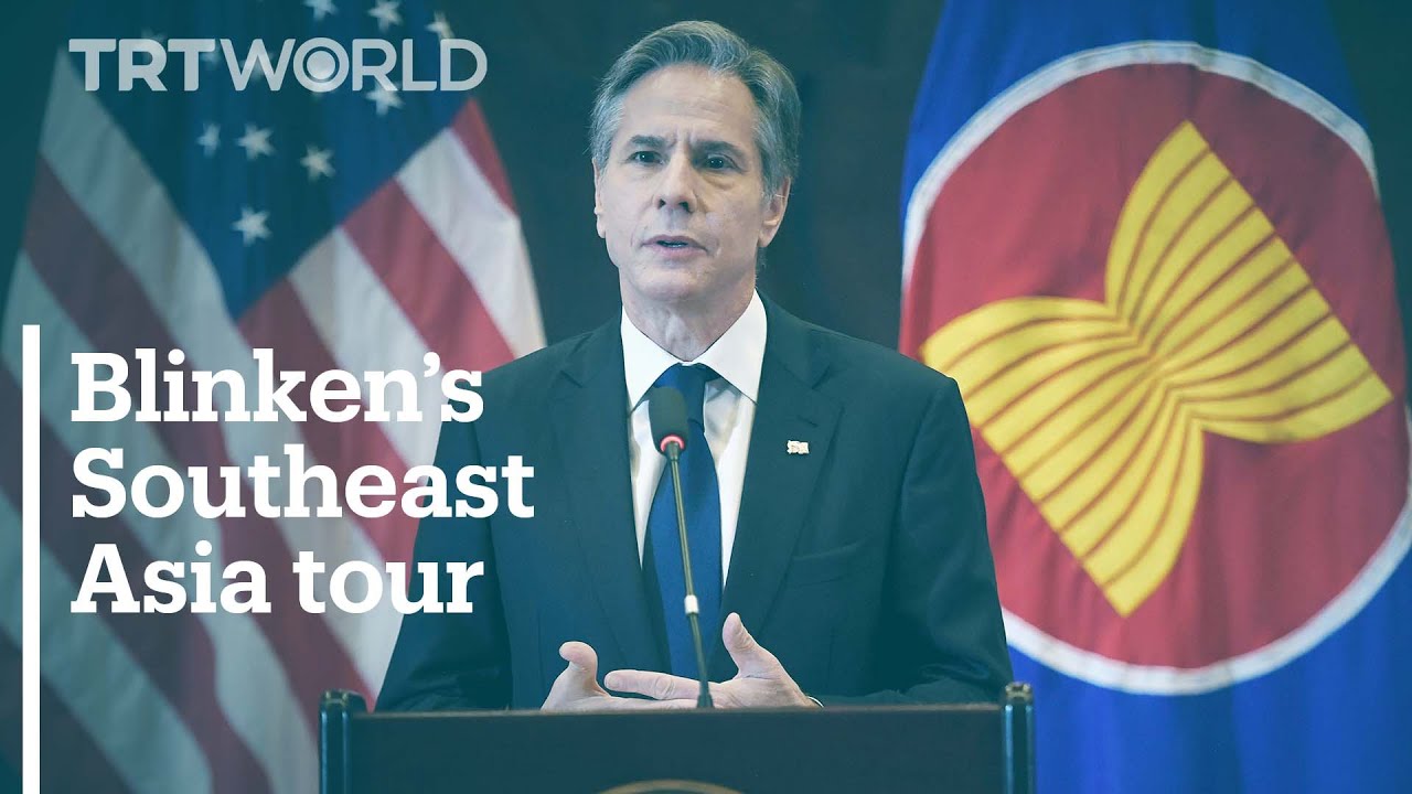 US Secretary of State Blinken urges China to stop 'aggressive actions' in Indo-Pacific