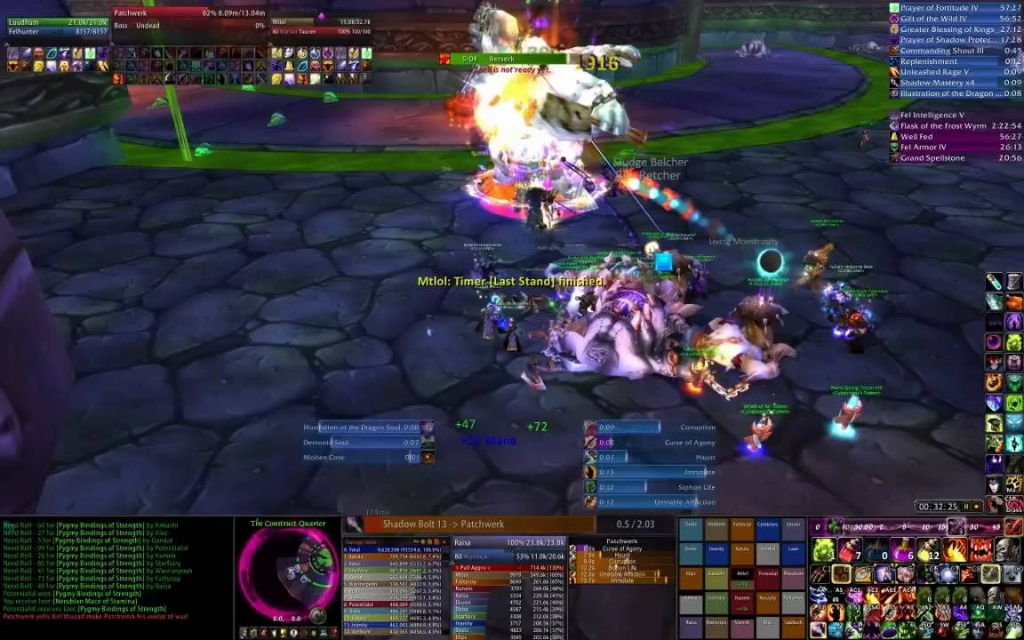Cuties Only Naxxramas Patchwerk - Part of the Naxxramas World Record Speed Run