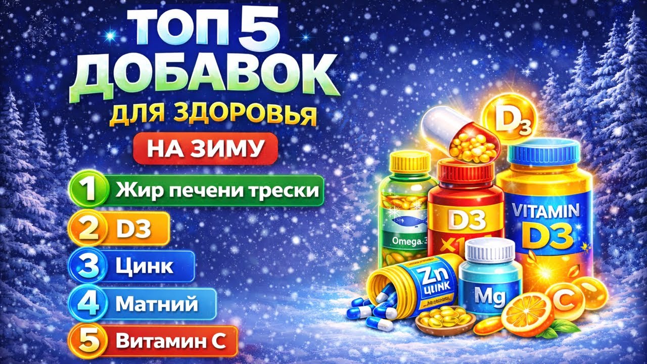 Мой рейтинг витаминов и минералов на холодный сезон! Иммунитет, настроение и энергия! ￼
