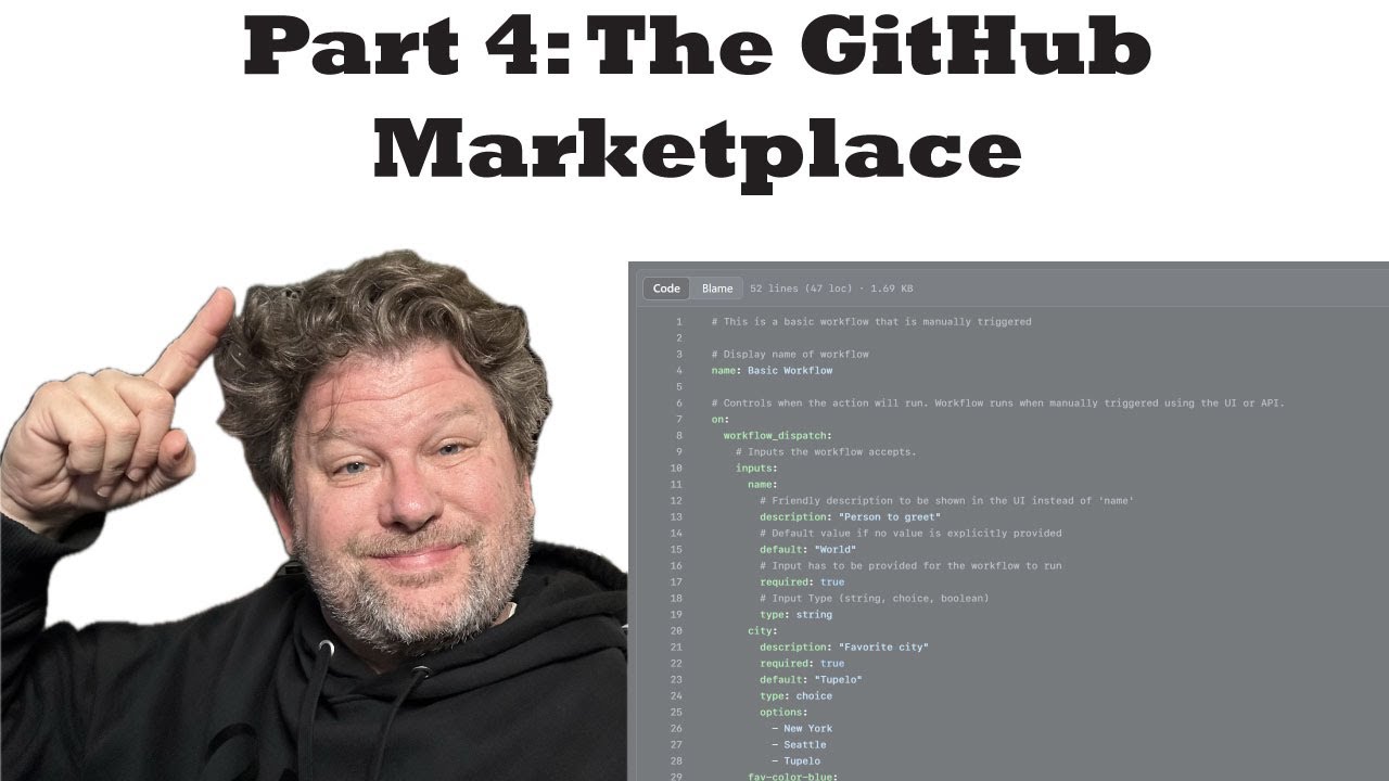 Introduction to GitHub Actions - Part 4 - The GitHub Marketplace