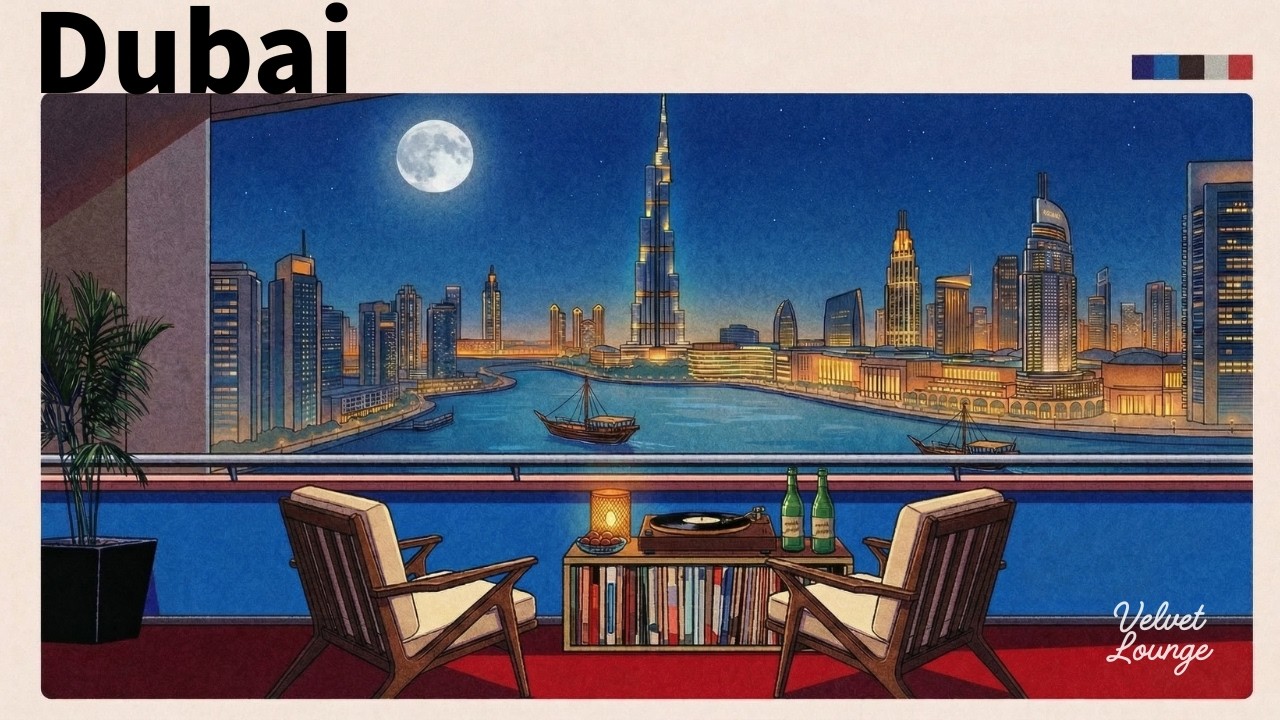 Dubai | Jazz House Mix | BOLDEN, BERLIOZ Set | Arabian Night Grooves & Luxury Chill