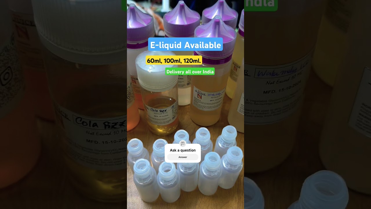 E-Liquid(50/50) pg/vg