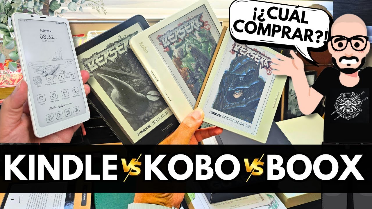 KOBO vs KINDLE vs ONYX BOOX ¿Cuál COMPRAR en el 2025?