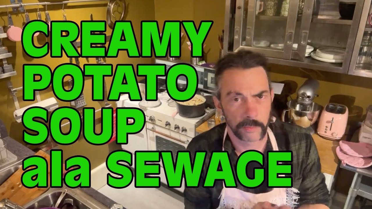 Ross Sewage makes a creamy potato soup