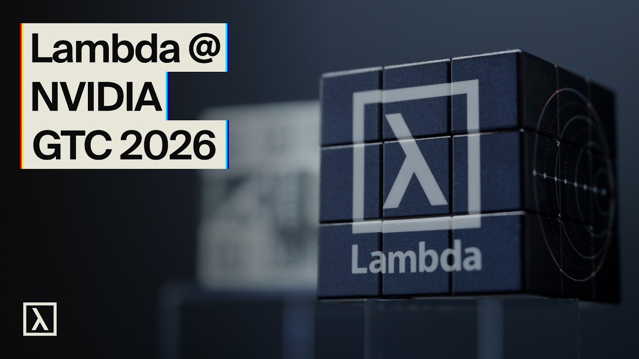 Lambda на NVIDIA GTC 2026 &mdash; Итоги первого дня