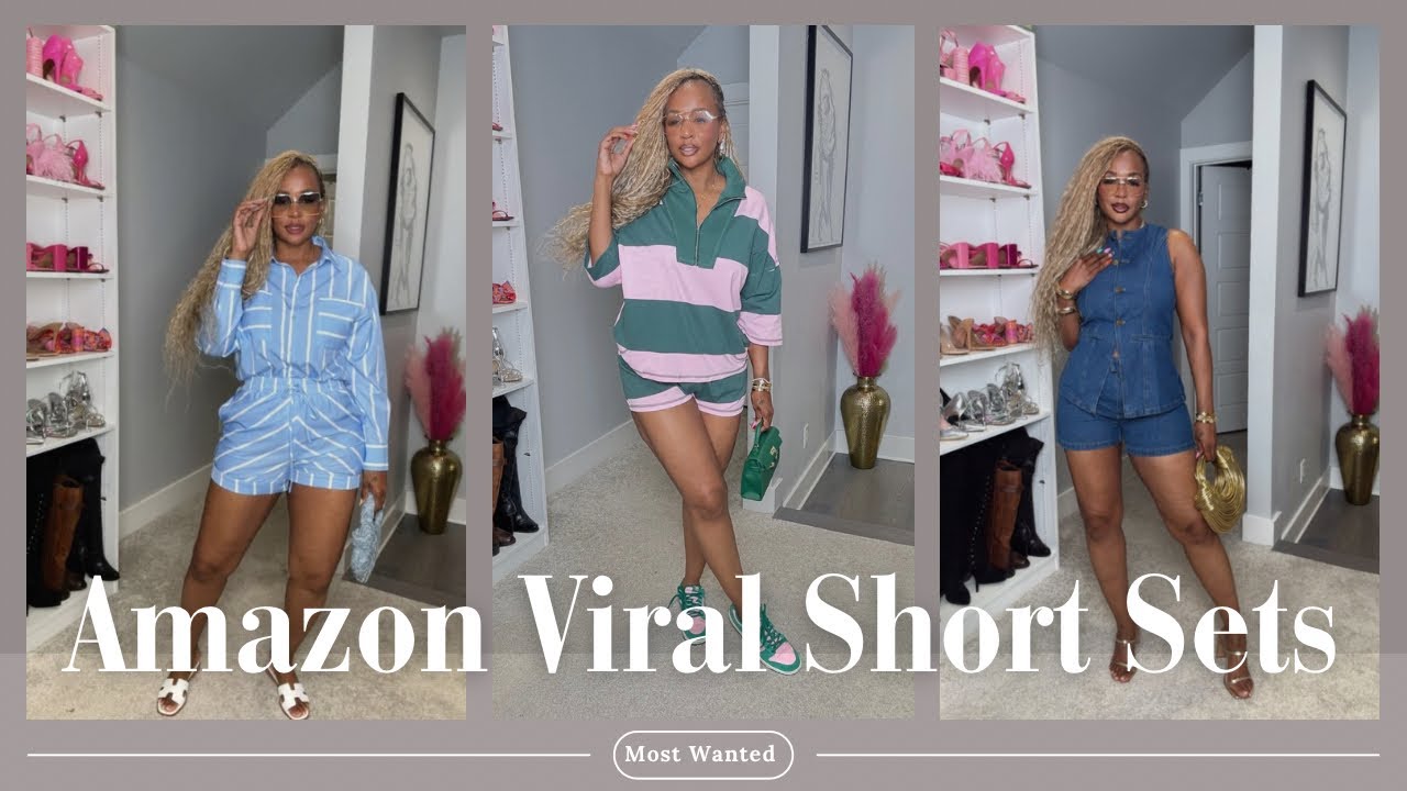 These Amazon Short Sets Broke the Internet | My Most Viral Summer Looks!