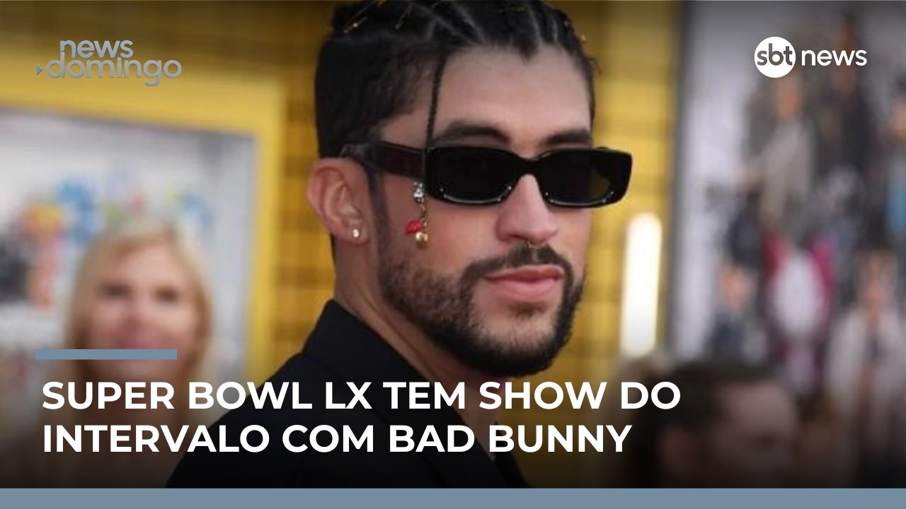 Campeonato da NFL termina hoje com show de Bad Bunny | #NewsDomingo