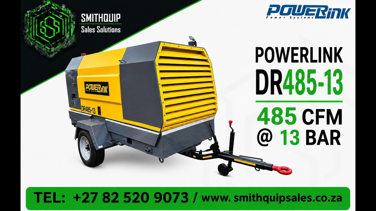 2011Powerlink DR485-13 Diesel Compressor