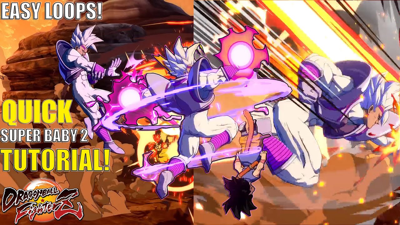 DBFZ Super Baby 2 Loops Made EASY! Tutorial