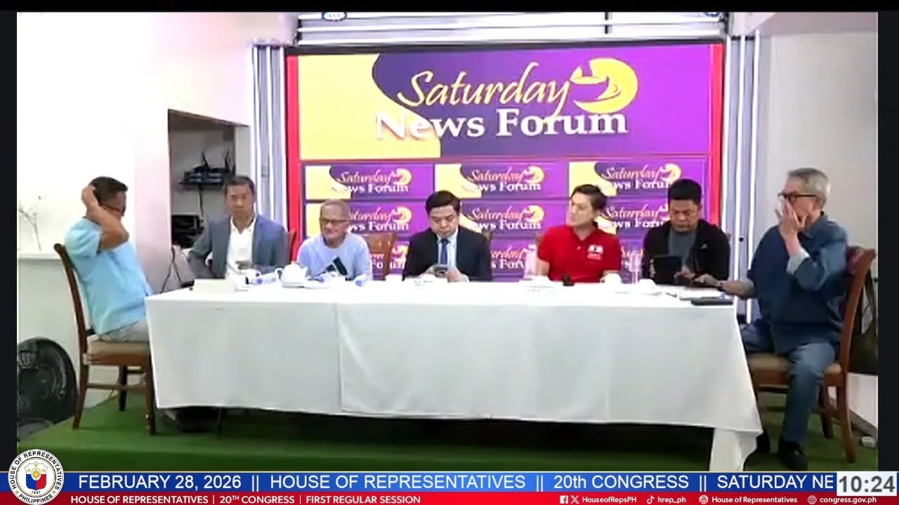 House of Representatives Saturday News Forum (February 28, 2026)