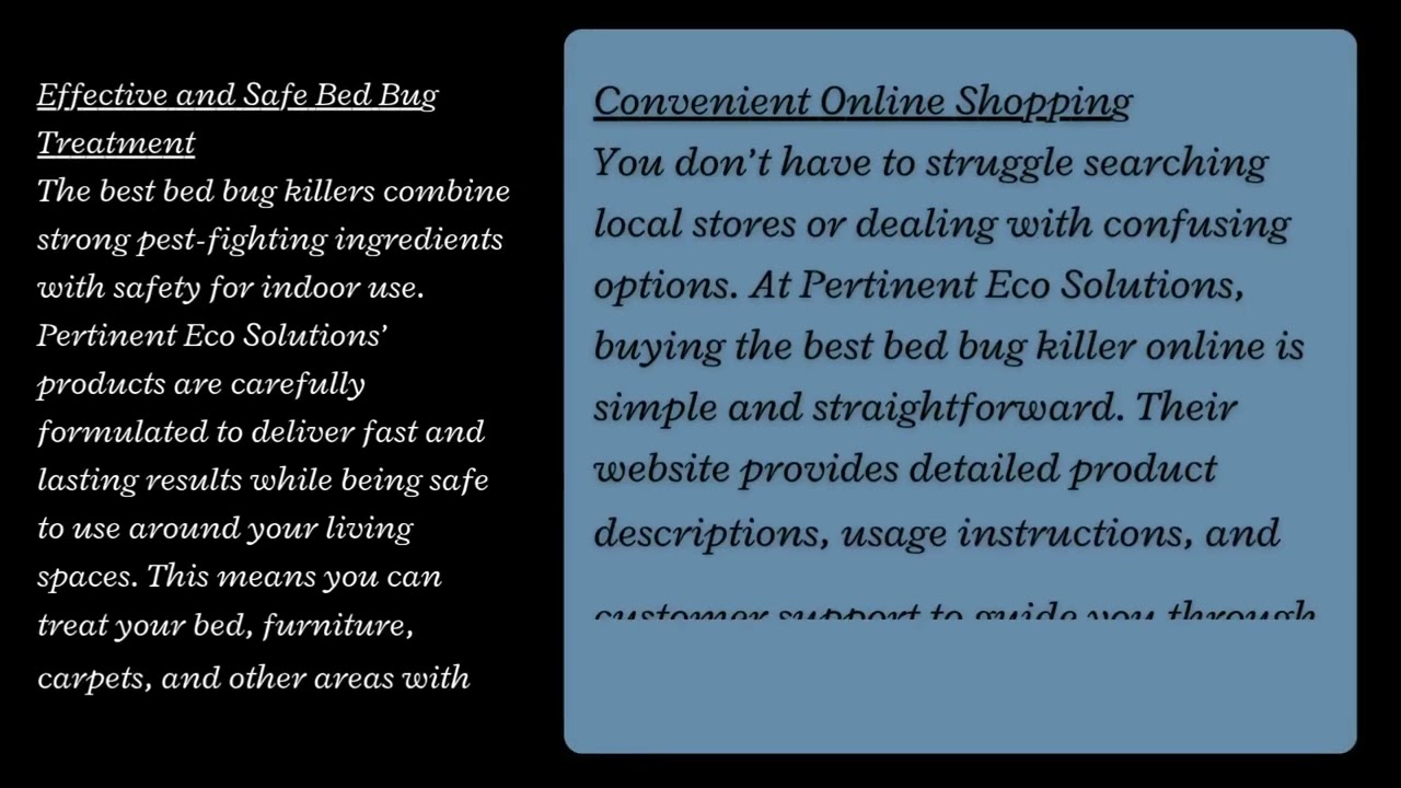 Best Bed Bug Killer Online