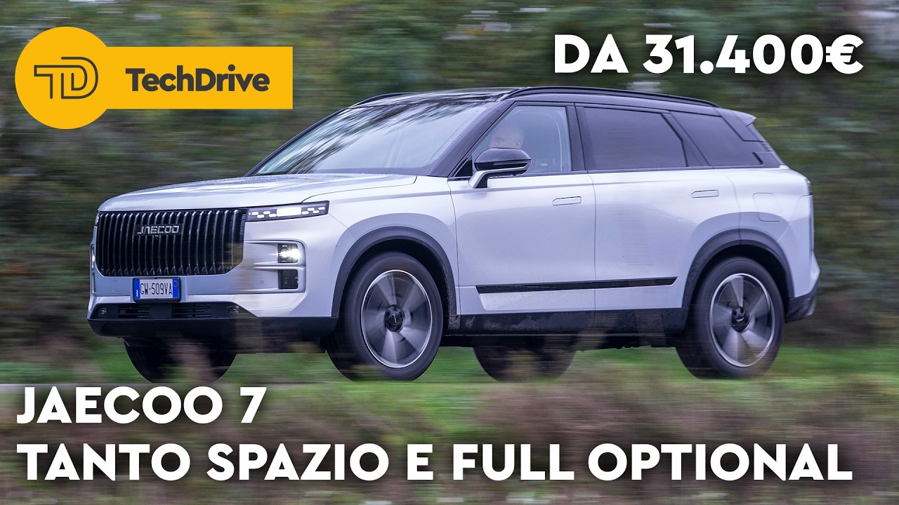 JAECOO 7 | PRIMA PROVA su STRADA e FUORI STRADA