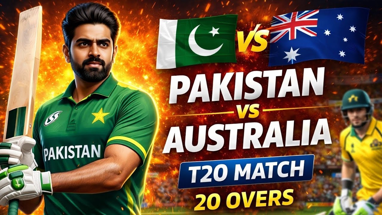 Pakistan vs Australia T20 Match | Last Over Thriller 20 Overs Gameplay