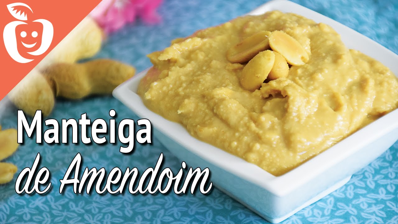 Manteiga de Amendoim de liquidificador