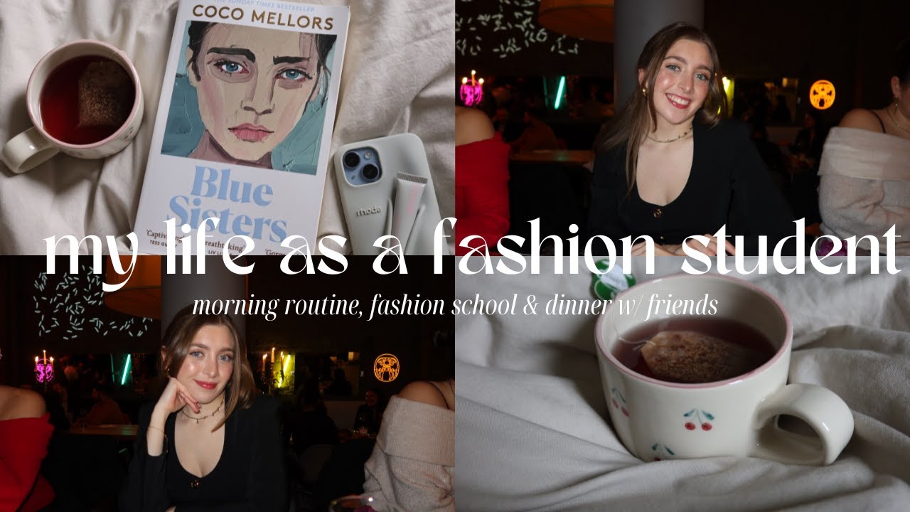 Inside ESMOD: A Fashion Student&rsquo;s Day in Paris| morning routine & going out with friends
