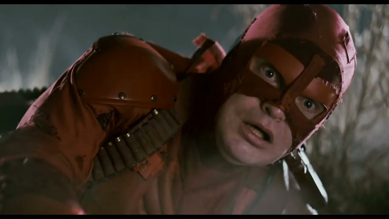 Super 2010 - Ellen Page gets blasted in the face (because you know, she's a woman)