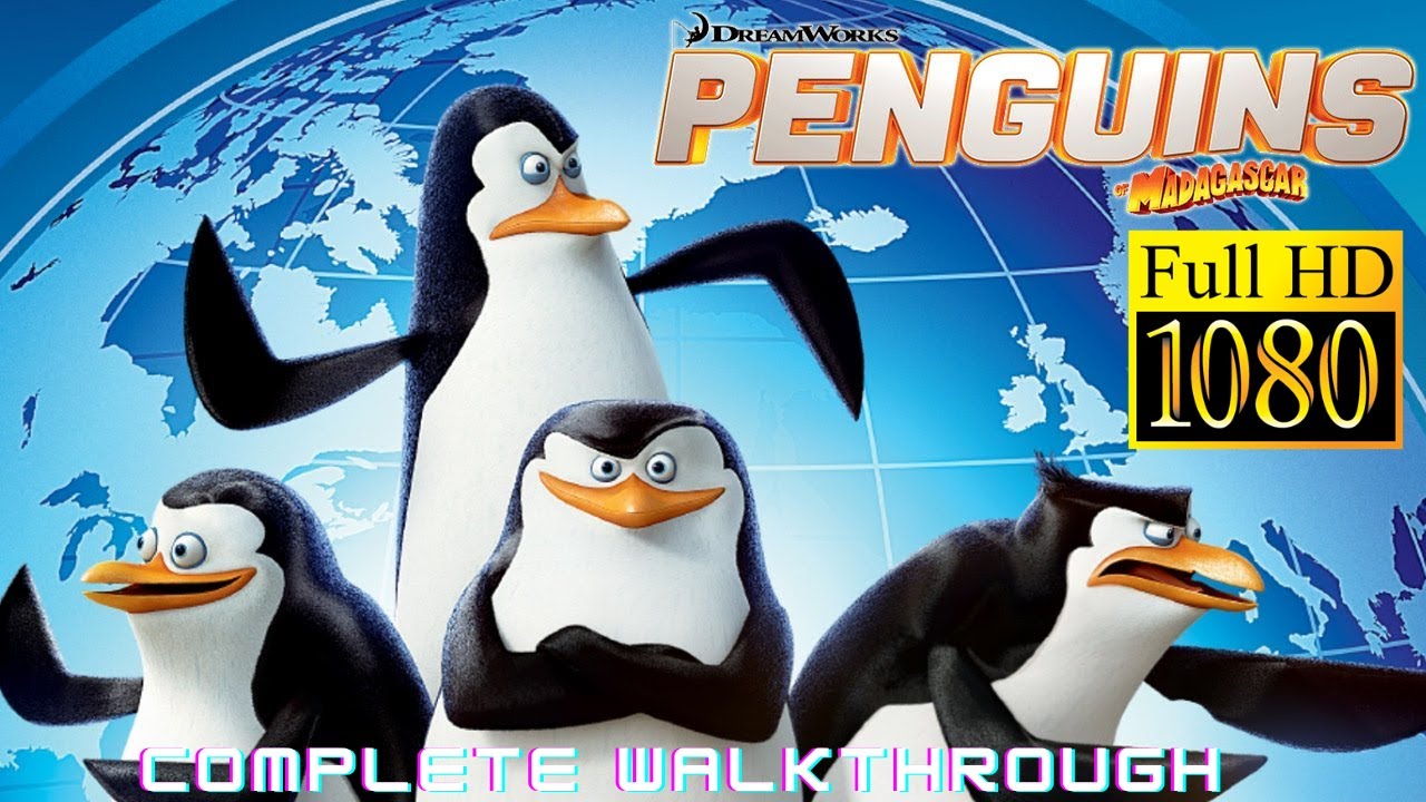 Longplay of Penguins of Madagascar (Wii U, 2014)-Complete Walkthrough in HD