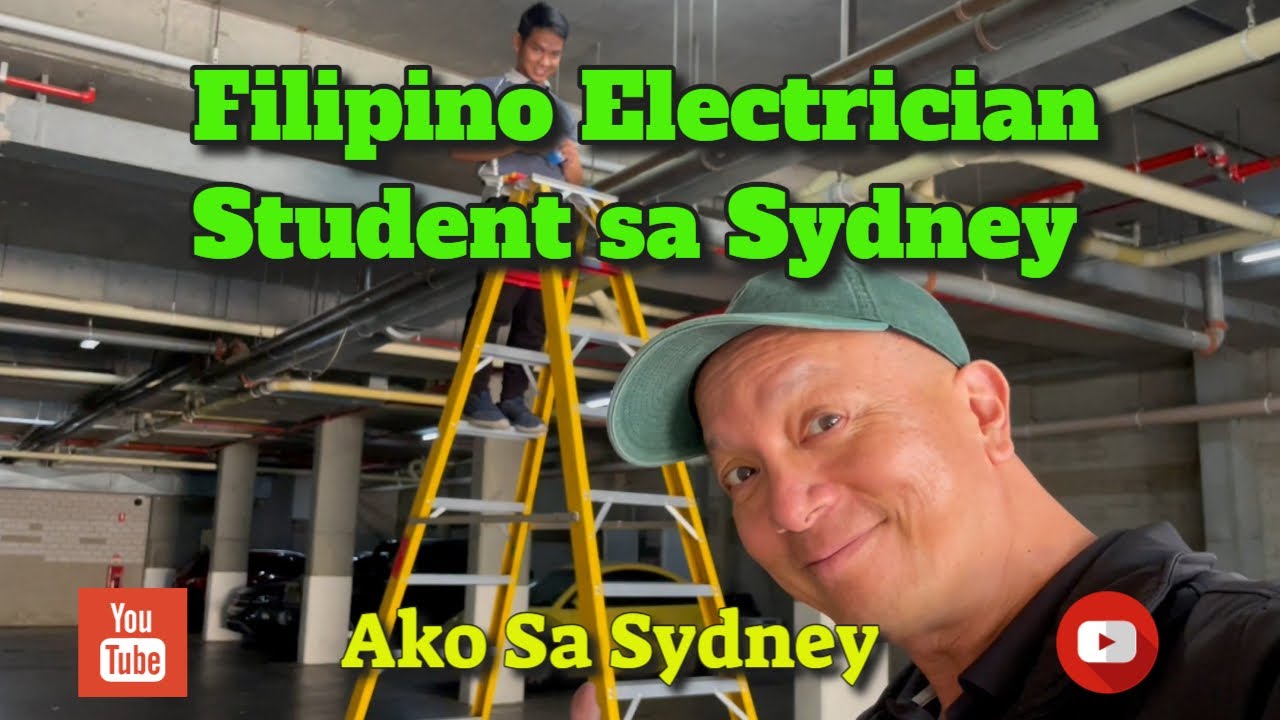 Filipino Electrician Student sa Sydney.