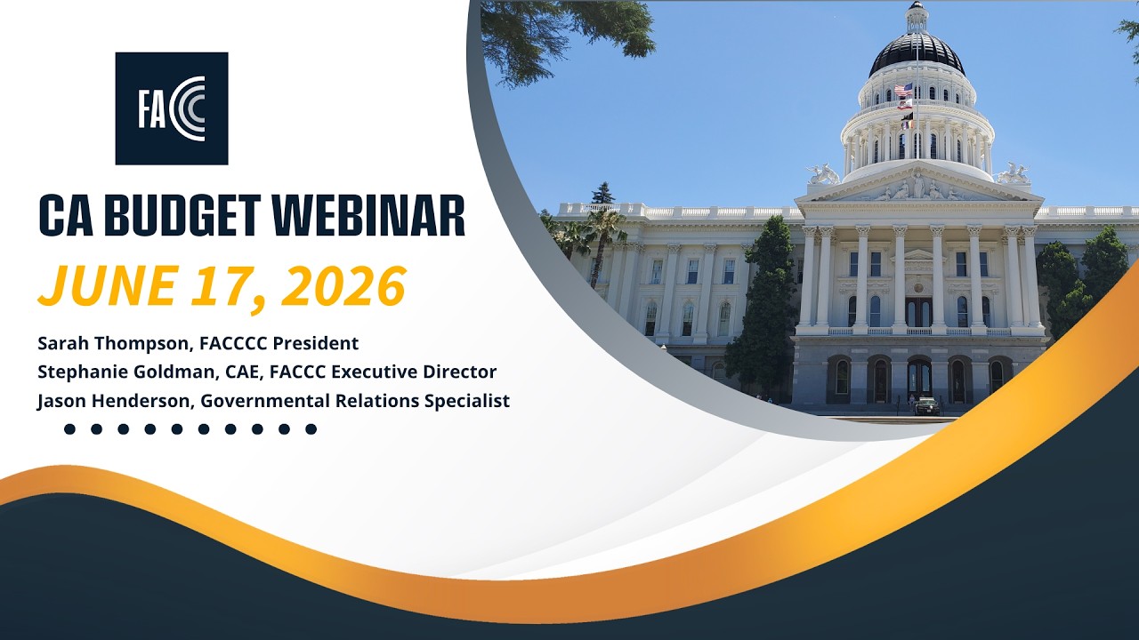 FACCC State Budget Webinar - June 2026