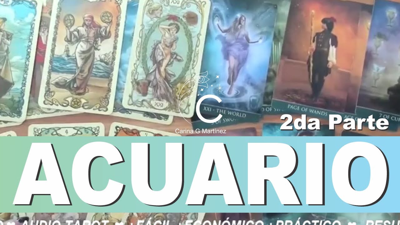 ACUARIO ♒QUÉ PIENSA, QUÉ SIENTE, QUÉ HARÁ?!  😱💕 #TAROTAMOR #HOY #HOROSCOPO #TAROT