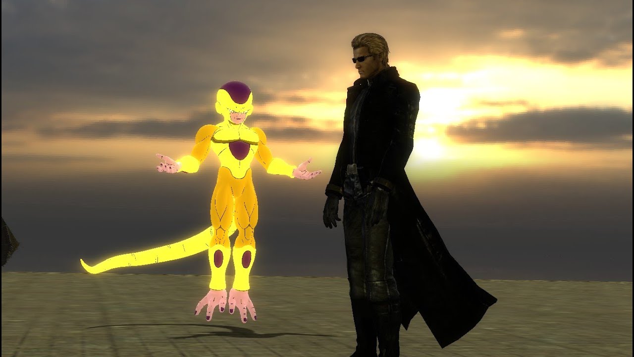 Golden Frieza vs Albert Wesker ¨Gmod Npc Battles¨ (Dragon Ball vs Resident Evil)
