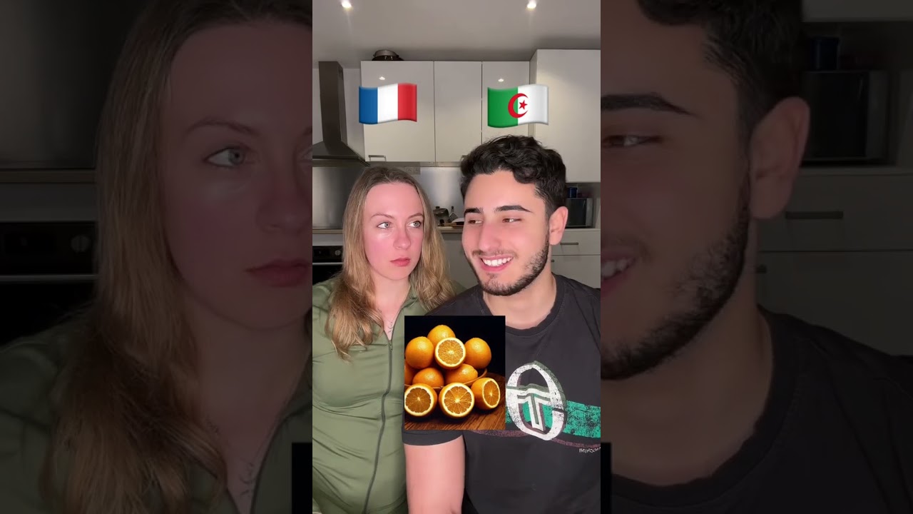 Langue alg&eacute;rienne 🇩🇿 vs fran&ccedil;ais 🇫🇷 #humour #algerie #couple #alg&eacute;rien #challenge #france