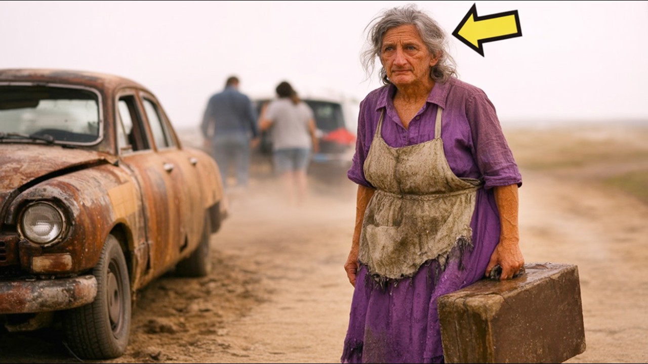 DĚTI NECHAJÍ MATKU S ROZPADAJÍCÍM SE AUTEM… ALE OSUD JE PŘEKVAPÍ