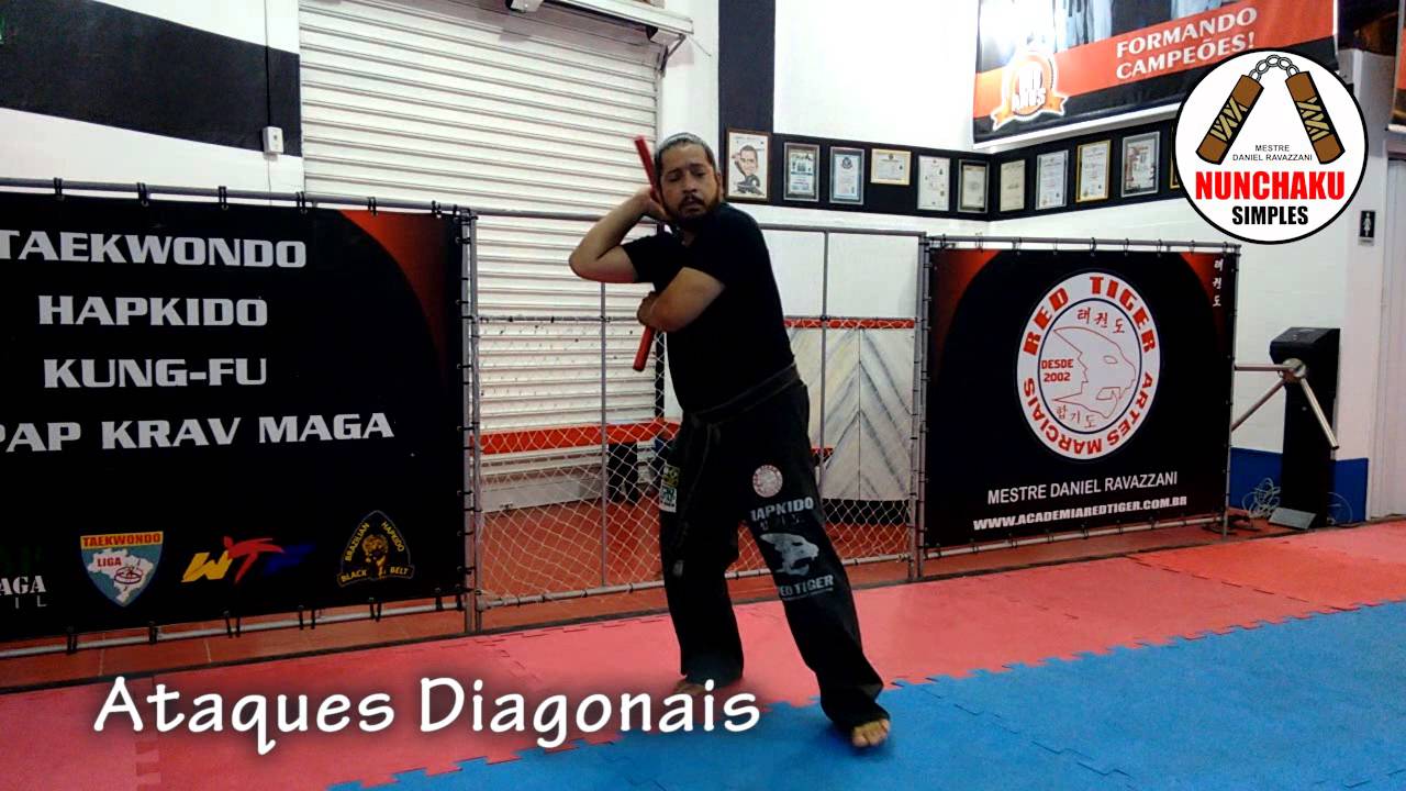 Nunchaku Simples - Aula 3 (Mestre Daniel Ravazzani)