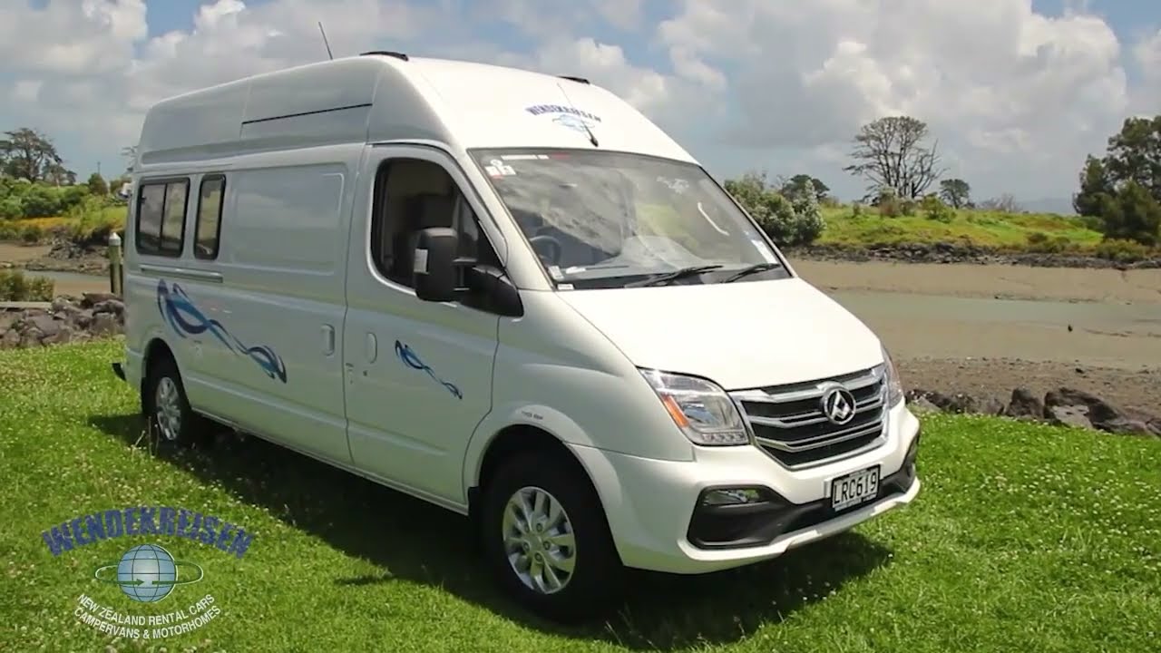 Koru 2 Freedom - Solar Powered 2 Berth Campervan Hire New Zealand - Manual Transmission