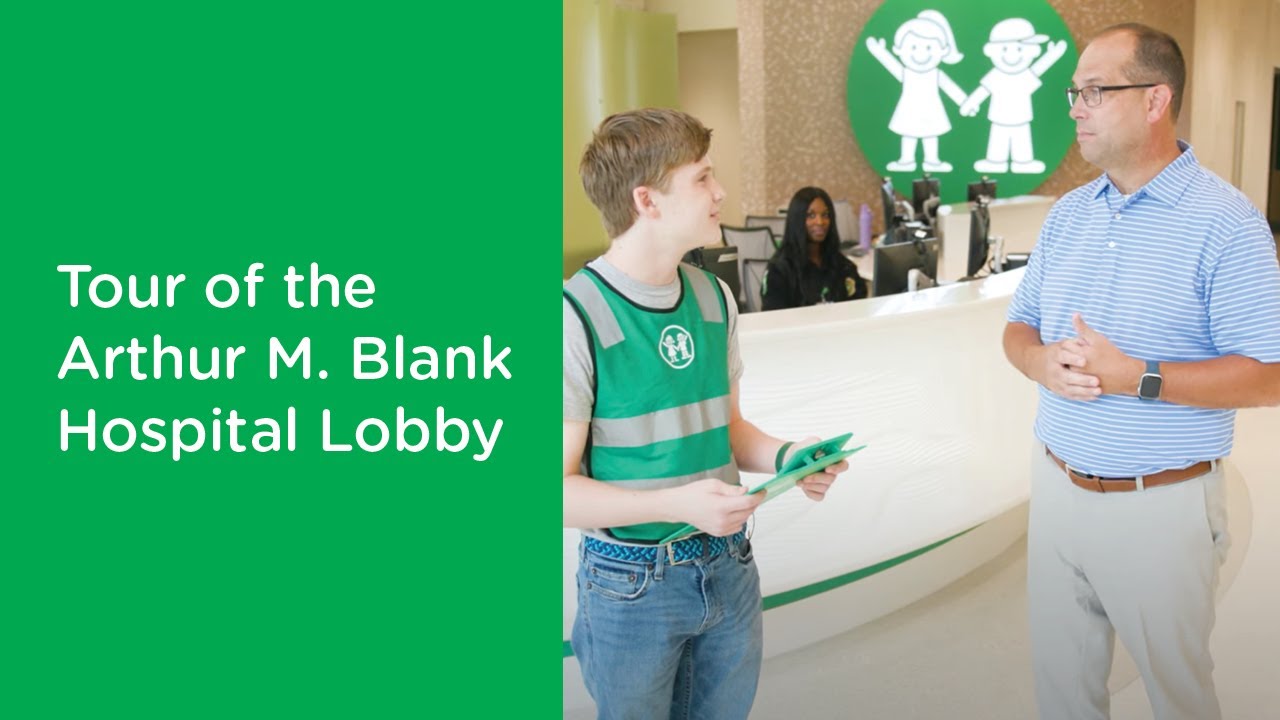 Tour of the Arthur M. Blank Hospital Lobby