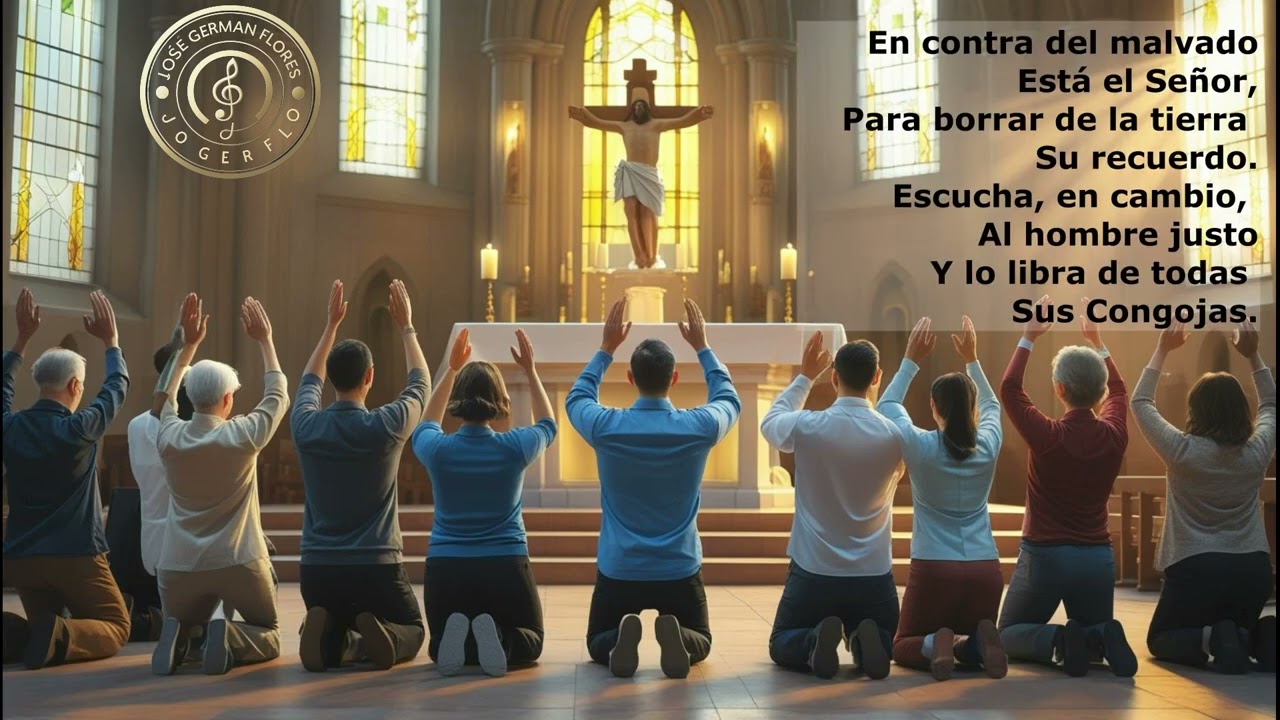 SALMO 33 EL SEÑOR NO ESTÁ LEJOS DE SUS FIELES. Autoría de Cristo y JoGerFlo