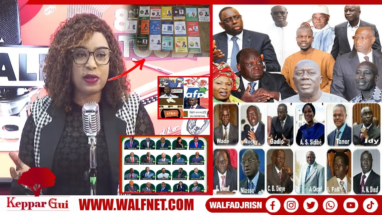 Pléthore de partis, quand la politique devient un business "le régime Diomaye-Sonko doit assainir"AD