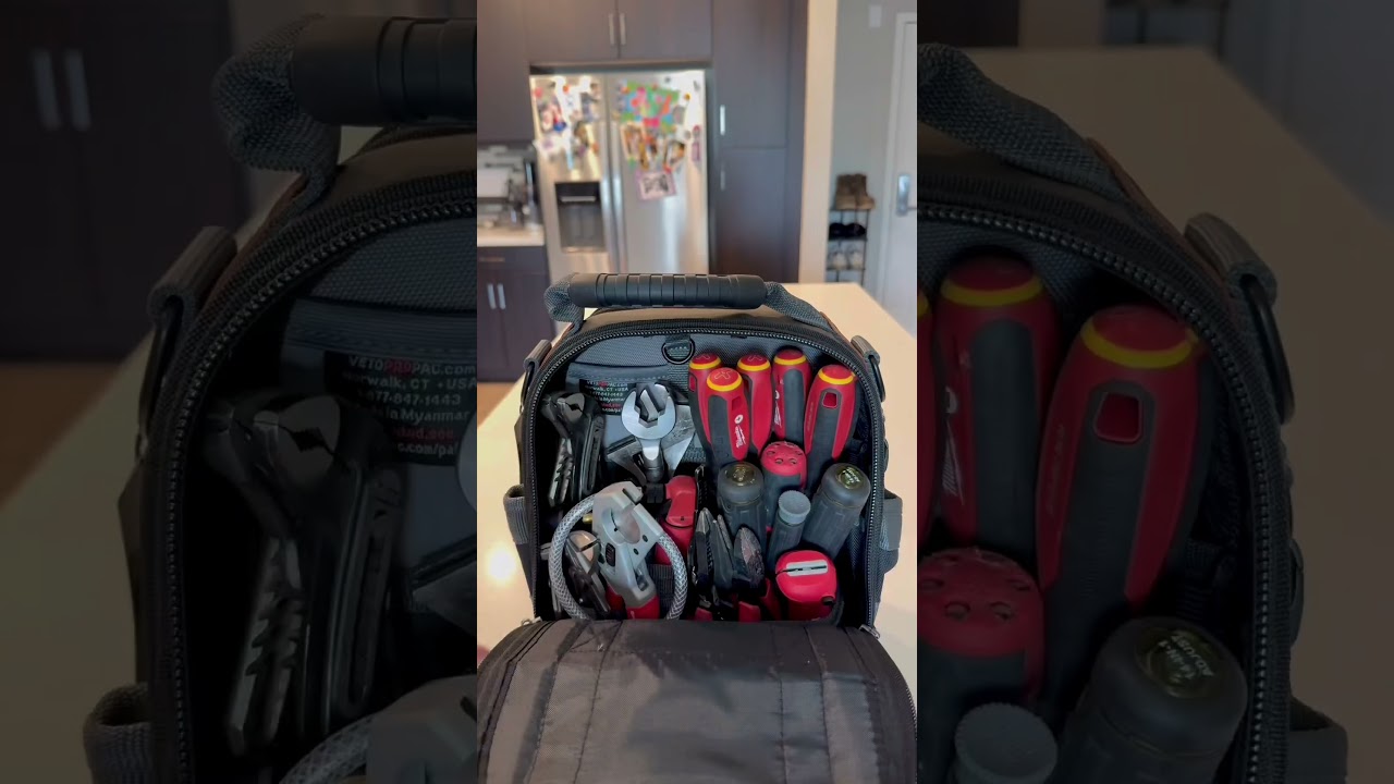 Veto Pro Pac MCT #bluecollar #hvac #milwaukeetool #vetopropac #klein #kleintools #knipex #wera