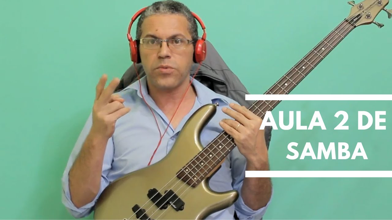 Aula 2 de ritmos de Samba no Contrabaixo | Usando as quintas no Samba