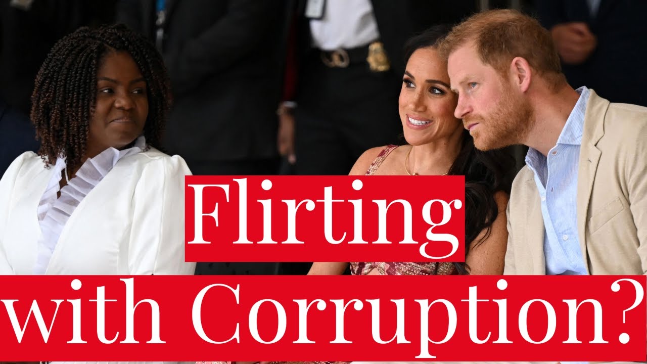 Prince Harry and Meghan Markle Flirt with Corruption During Day One of Colombian Cosplay Royal Tour
