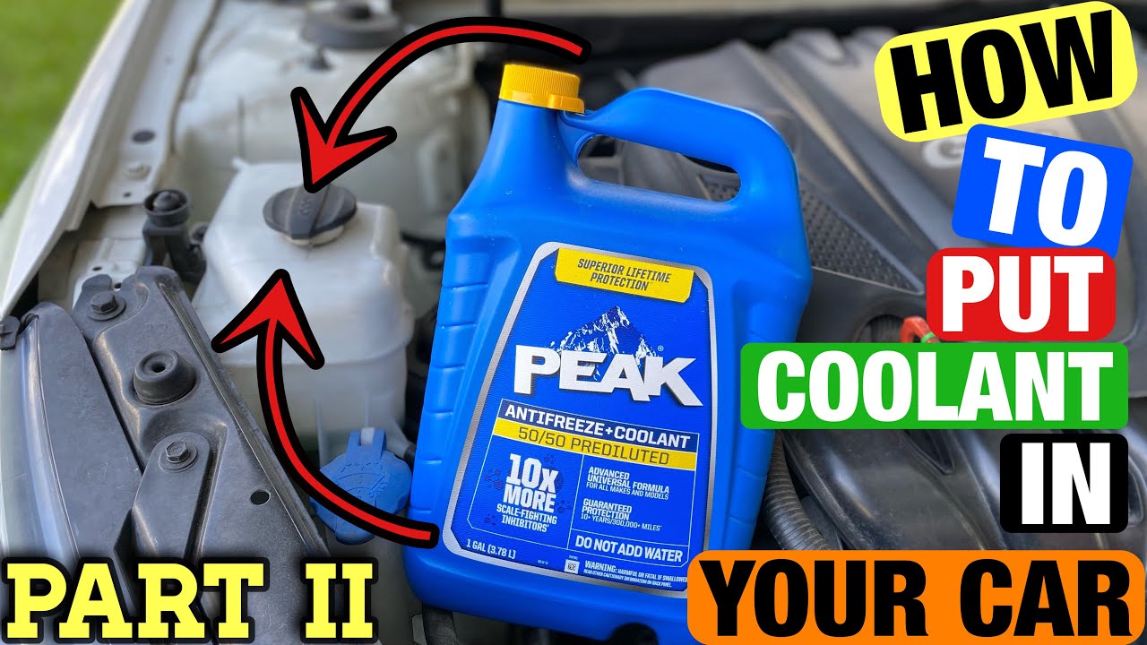 HOW TO PUT COOLANT IN YOUR CAR PART 2 | KIA AND HYUNDAI CARS | GREEN COOLANT VS RED 
