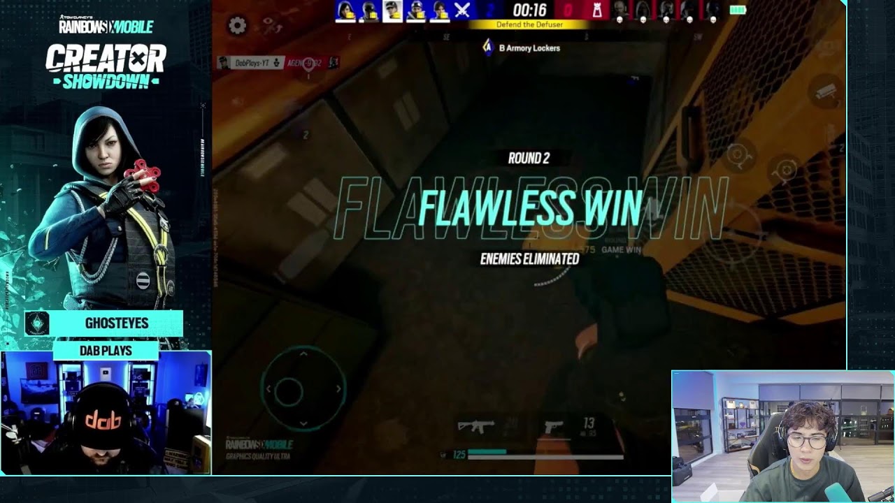 PLAYING FIRST EVER R6 MOBILE TOURNAMENT