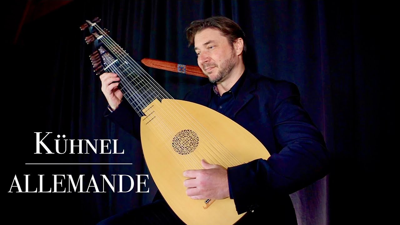 Kühnel - Allemande in G major - Baroque Lute (Antoine Pansera)