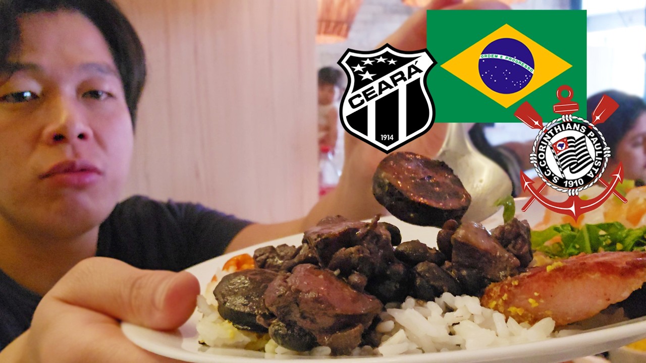 환상적인 브라질음식과 축구문화🇧🇷⚽ O Brasil do futebol mais forte do mundo e da culinária fantástica