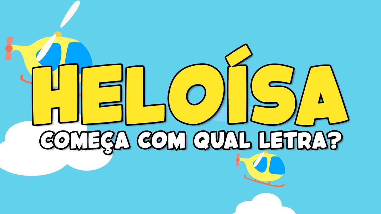 Mostre as letrinhas para HELO&Iacute;SA - Modo simples de apresentar o alfabeto
