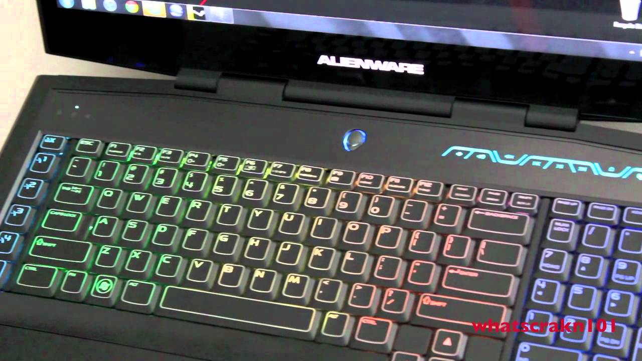 Alienware M18x Unboxing/Review/StartUp/AlienFX