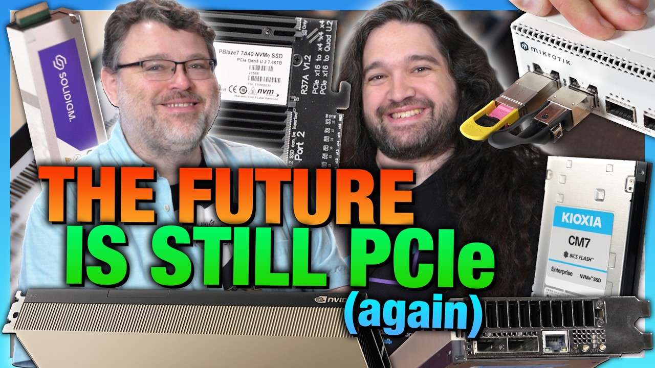 PCIe Gen 6 is... Abnormal | The Future is PCIe (Part 3), ft. Wendell of Level1 Techs